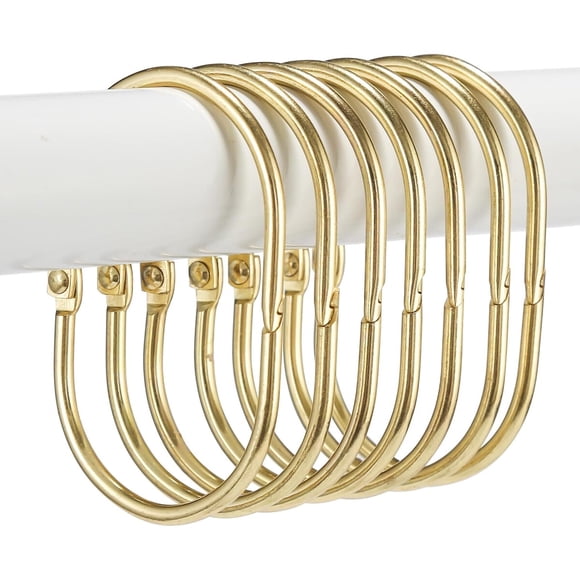 Aros Goowin ovalados para cortina de baño, 1.38 in