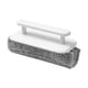 thumbnail image 2 of Cepillo De Limpieza De Riel De Puerta Cepillo De Líneas De Piso Plegable Para Ducha Hogar Cocina, 2 of 3