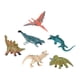 thumbnail image 2 of Figura De Dinosaurio Juguetes Para Niños Pequeños Juguetes De Dinosaurio Para Pecera Ornamento Escena De Patio 6 Piezas B, 2 of 5
