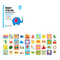Genérico - Set De 6 Tarjetas Estimulación Visual Bebé 6-18 Meses Jhn