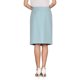 thumbnail image 3 of INSPIRE CHIC Falda lápiz de negocios para mujer, cintura alta, formal, de trabajo, hasta la rodilla, 2XL, azul cielo, 3 of 5