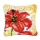 thumbnail image 5 of Latch Hook Kits Funda De Almohada Funda De Cojín Kit De Fabricación 17x17 "Flor Roja, 5 of 5