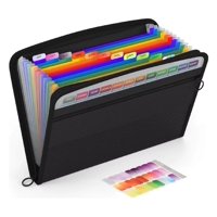 Genérico - Set De 13 Carpetas De Archivo Con Cremallera - Máxima Organización Y Seguridad