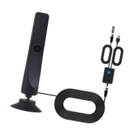 Magideal - Antena De Tv Antena Digital Señales Estables Que Reciben Soporte De Rango De 5 Millas, Fácil De Instalar Con Amplificador De Señal, Soporte 18P