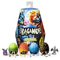 Dragamonz, Ultimate Dragon 6 Pack, Juego De Figuras Coleccionables Y Cartas Coleccionables