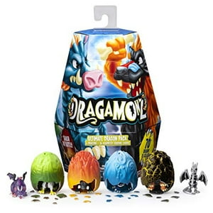 Dragamonz, Ultimate Dragon 6 Pack, Juego De Figuras Coleccionables Y Cartas Coleccionables