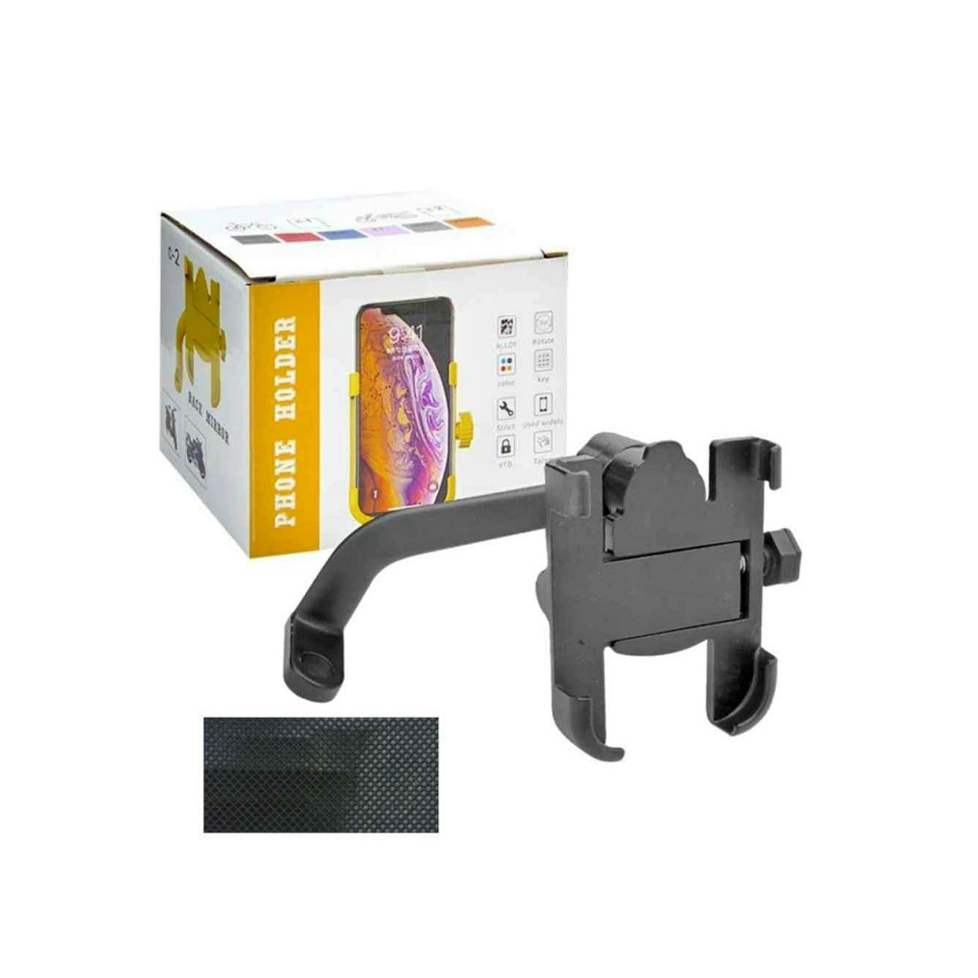 Genérico - Soporte De Teléfonos Para Espejo Retrovisor Moto Y Sccorter