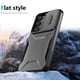 thumbnail image 5 of Funda Resistente para Samsung Galaxy S24 con Tapa Deslizante y Protección Militar Negro, 5 of 6