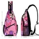 thumbnail image 2 of Snagglepuss Riñonera Bandolera con Estampado Integral para Hombres y Mujeres, Bolso Cruzado Gráfico de Tendencia, Mochila de Hombro Streetwear para Ciclismo y Deportes, Riñonera Versátil Casual, 2 of 6