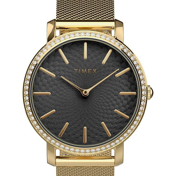 Reloj Análogo Timex Transcend Negro Mujer