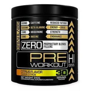 Briahlabs - Pre Entreno 240 Gr 30 Servicios -