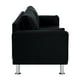 thumbnail image 3 of Sofa Sky 3c Felpa 12 Negro, 3 of 5
