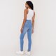 thumbnail image 3 of Jeans Mujer Push Up 3 Botones Azul Claro Corona, 3 of 5