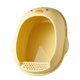 thumbnail image 4 of Cajas De Arena Para Gatos Gatos De Interior Semicerrados Para Conejito Gatito Animales Pequeños Amarillo, 4 of 4