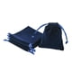 thumbnail image 1 of 10 Piezas Bolsas De Terciopelo Con Cordón Bolsas De Regalo Para Embalaje De Regalo Favores De Boda Azul Oscuro, 1 of 5