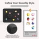 thumbnail image 3 of Caja fuerte mini GOLDENKEY negra 18 × 24 × 16 cm, 3 of 7