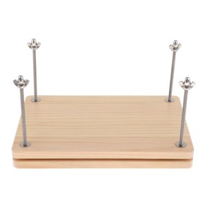 Bothyi - Prensa De Libros De Madera, Práctica Herramienta De Encuadernación De Libros Para El Hogar, Tarjetas De Encuadernación Diy