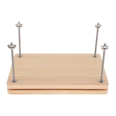 Bothyi - Prensa De Libros De Madera, Práctica Herramienta De Encuadernación De Libros Para El Hogar, Tarjetas De Encuadernación Diy