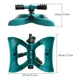 thumbnail image 3 of Aspersor De 3 Brazos Giratorio 360° Riego Jardín, 3 of 3
