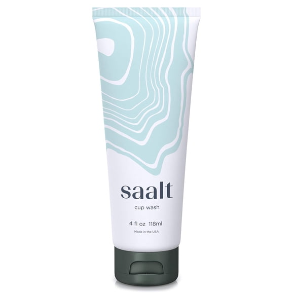 Sal limpiadora para copas menstruales, fórmula premium, 120 ml