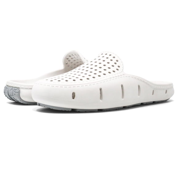 Slides Floafers Sunset Slide unisex blanco/gris, talla 40/42