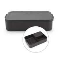 Brabantia - Contenedor Para Almuerzo Make & Take Bento Grande Dark Grey