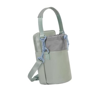 Ioensy - Bolsa Para Transportar Botellas De Agua Con Bolsillo Para Teléfono, Ideal Como Regalo Para Picnic, Color Verde Claro