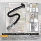 thumbnail image 4 of Tubo de drenaje DRELD W10619951 para refrigeradores Whirlpool, Maytag y Kenmore, 4 of 6