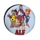 thumbnail image 1 of Funda para Neumático Desmarcar Alf La Serie Animada 76cm, 1 of 6