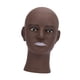 thumbnail image 1 of Cabeza De Maniquí Calva, Cabeza De Entrenamiento Resistente Para Exhibición, Sombrero, Auriculares, Peluquería, Piel Negra, 1 of 5