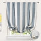 thumbnail image 1 of Cortinas DriftAway Chris de lino opacas, 45 x 63 cm, vaqueros, azul marino, 1 of 9