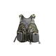 thumbnail image 1 of Chaleco de pesca ajustable de malla con mochila talla estándar, verde, 1 of 3