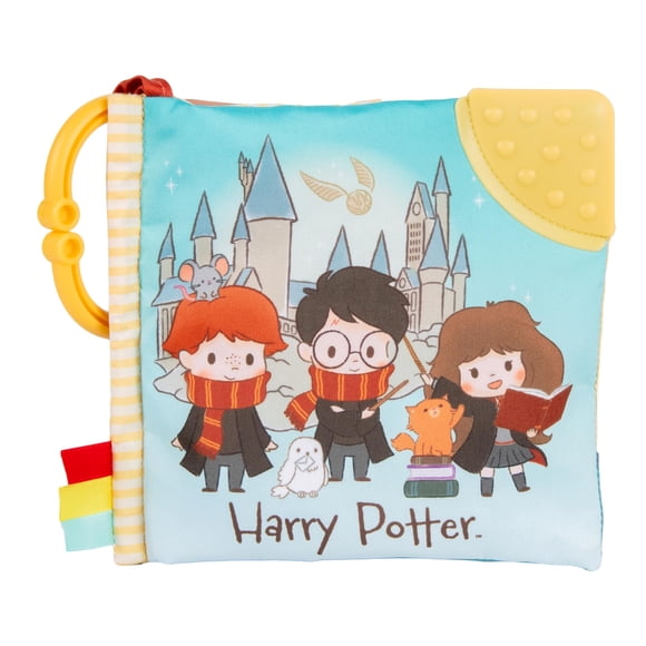 Soft Book KIDS PREFERRED Harry Potter con juguete, mordedor de 5 pulgadas