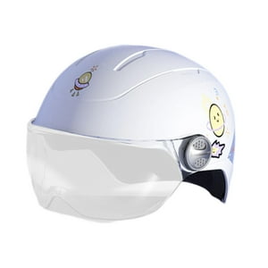 Genérico - Cascos De Bicicleta Para Niños Pequeños Cascos Con Correa Ajustable Niños Ajustable White Dreamer