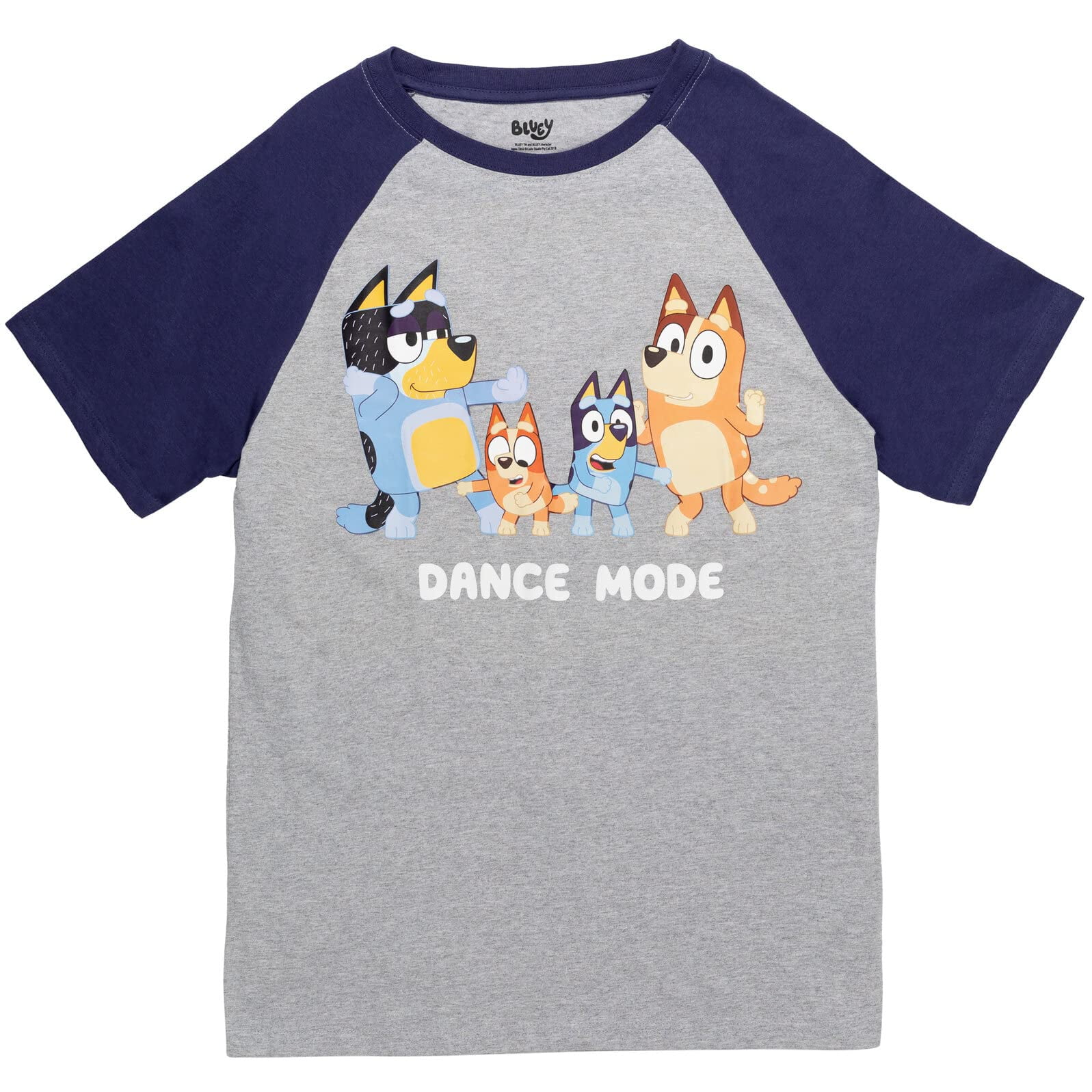 Camiseta Bluey Bingo Dad Para Hombre Azul Xl