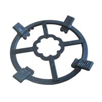 Magideal - Anillo De Soporte Para Wok De Cocina A Gas, Base Estable De Hierro, Fácil De Instalar, Anillo Reductor De Gas De Bajo Consumo, Rejilla Para Ollas Para