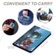 thumbnail image 4 of La Bestia del Mar Porta Pasaporte y Cartera de Viaje Premium de Cuero PU, Funda de Pasaporte Bloqueo RFID con Ranuras para Tarjetas de Crédito, Estuche para Libro de Pasaporte para Familia 10cm × 15cm, 4 of 6