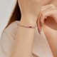 thumbnail image 5 of Pulseras de Plata Esterlina 925 de 3.5 Mm para Mujer 5A CZ Pulsera de Tenis Colorida Corte Redondo Brillante Multicolor Cadena de Pulsera de Eslabones de Tenis 6-7 Pulgadas, 5 of 6