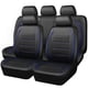 thumbnail image 1 of Funda para asiento de auto CAR PASS universal de cuero PU compatible con airbag, 1 of 9