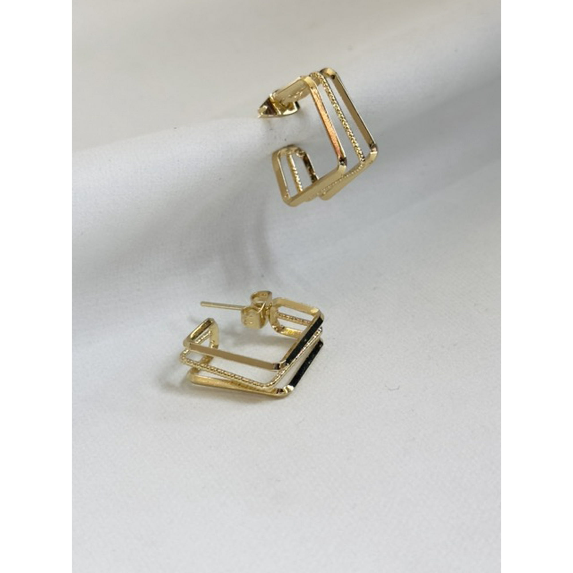 Collarbeauty - Aro Bañado En Oro 18k