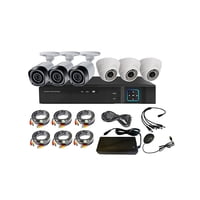 Vipa - Kit 6 Cámaras De Seguridad Mixto Hd 1Mp - M60L