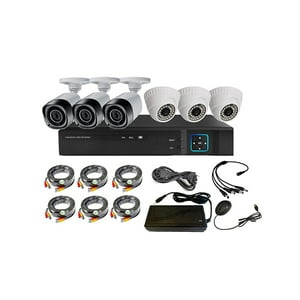 Vipa - Kit 6 Cámaras De Seguridad Mixto Hd 1Mp - M60L