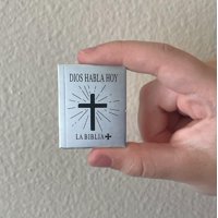Miniatura De Biblia Air-Ads Supplies 3.8 Cm En Español Legible