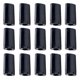 thumbnail image 1 of Contenedores de Desodorante Minsily 20 Piezas 15 ml Ovalados de Plástico Negro, 1 of 9