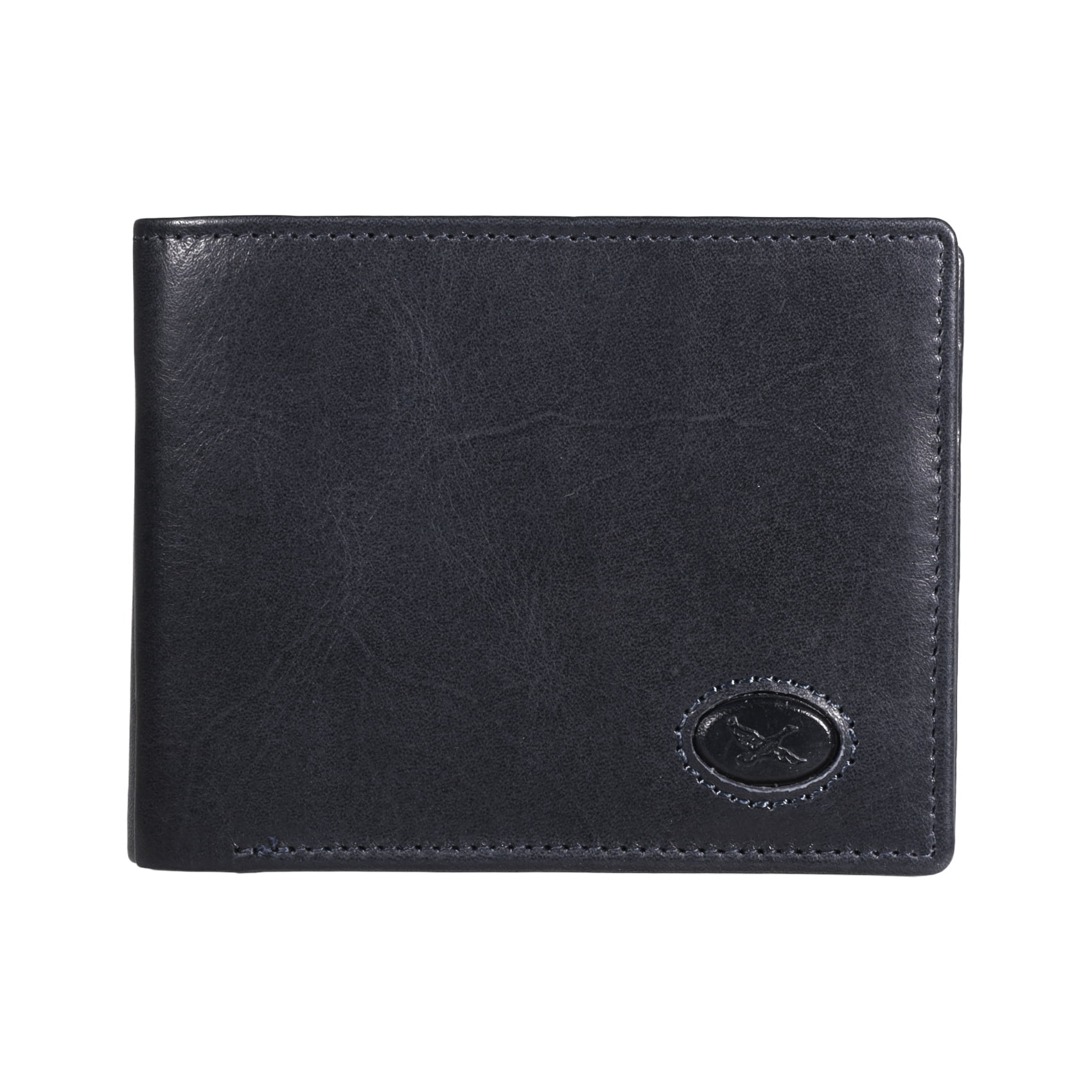 Billetera De Cuero Hombre Gino Rodinis Bolonia 1171 Azul