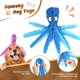 thumbnail image 2 of Juguetes para perros MANOPAWS Set de 3 pulpos de peluche de 32 cm con sonido chirriante, 2 of 7