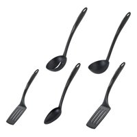Genérico - Set De 5 Utensilios Cocina Nylon Antiadherente