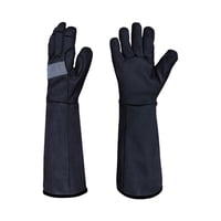 Ioensy - 2 Guantes De Jardinería, Guantes De Poda De Rosas, Guantes De Trabajo Para Seguridad En El Trabajo, Jardín, Color Negro