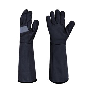 Ioensy - 2 Guantes De Jardinería, Guantes De Poda De Rosas, Guantes De Trabajo Para Seguridad En El Trabajo, Jardín, Color Negro