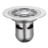 Magideal - Desagües De Piso, Escurridor, Cubierta De Colador De Ducha, 15Cm, Fácil De Usar, Eliminación De Olores, Núcleo De Drenaje, Salida De Agua Para Piscina 15X9.8Cm Doble